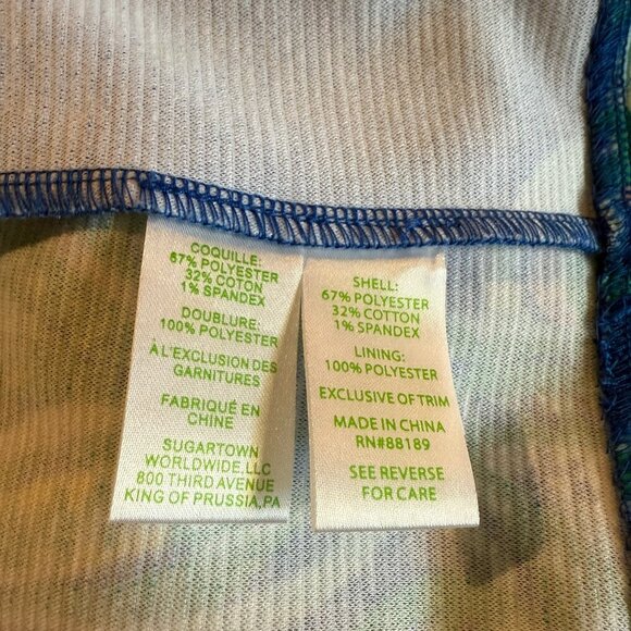 Lilly Pulitzer Layton Shift Dress XL Blue Crush “She Got Sole” EUC - Picture 6 of 11